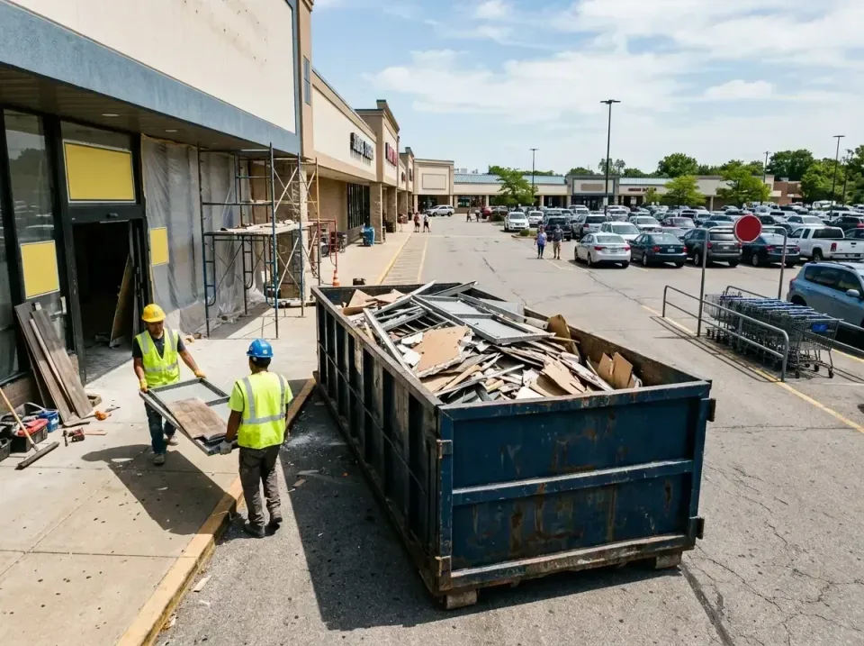 retail-store-renovation-debris-003 — frequently asked questions, Roll-off Dumpster Rentals in Jamesburg, NJ